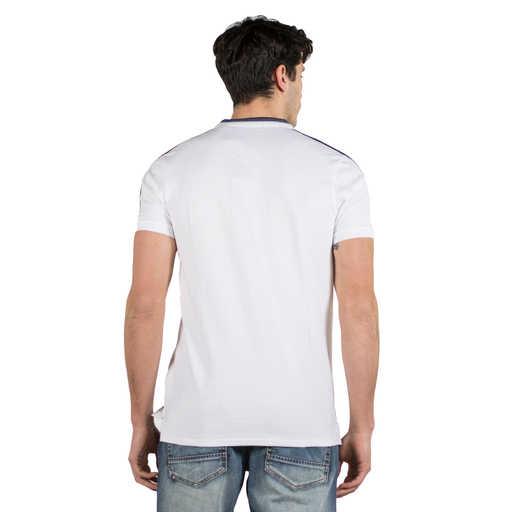 Polo Hombre Cuello Mao Manga Corta con Bolsillos – Koroshi 2011PC26