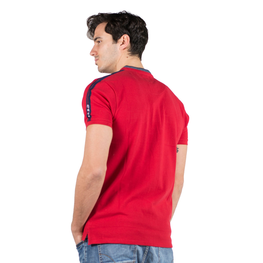 Polo Hombre Cuello Mao Manga Corta con Bolsillos – Koroshi 2011PC26