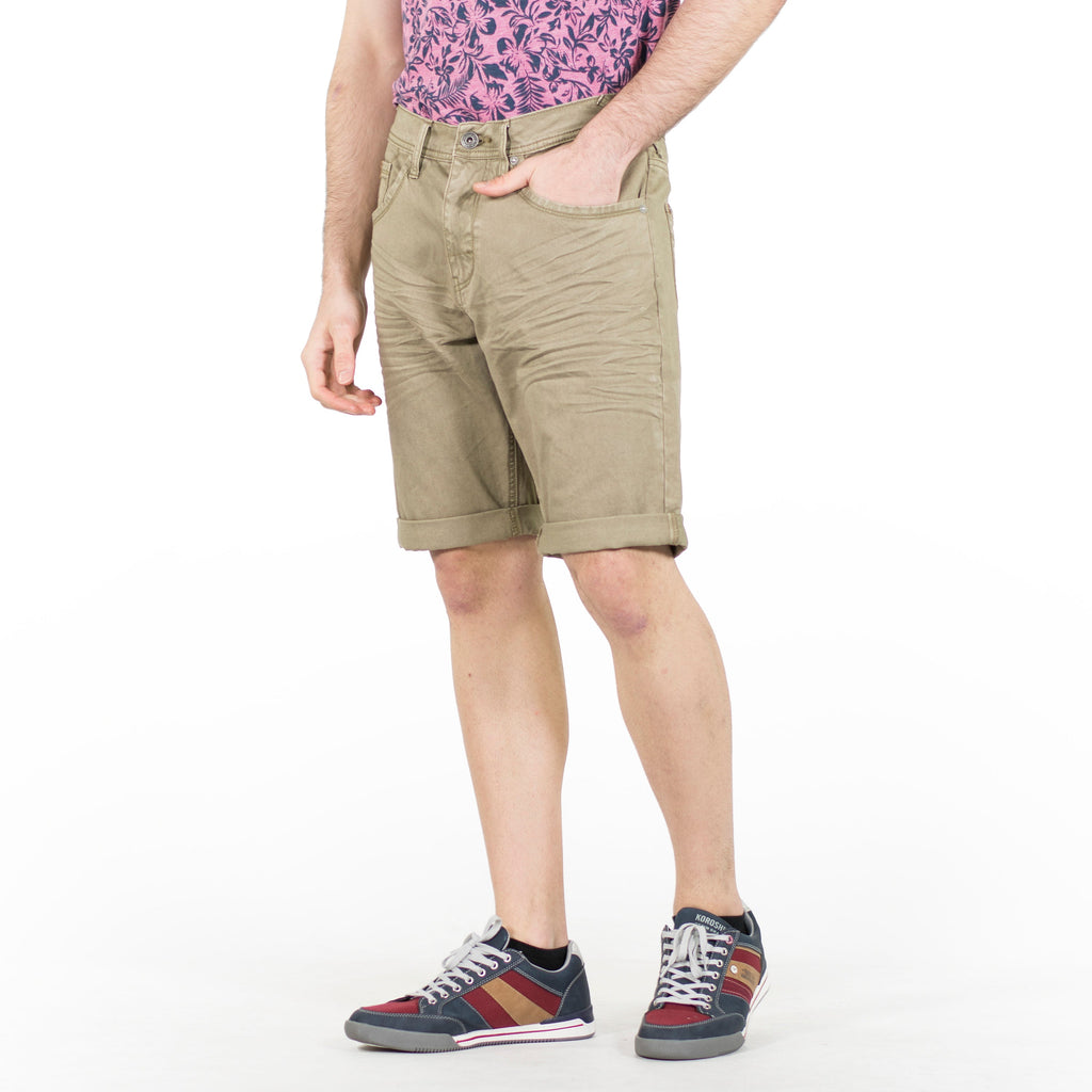 Bermuda Hombre Twill Stretch Regular 5 Bolsillos – Koroshi 2011PS00