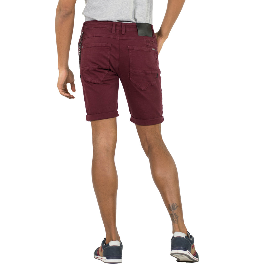 Bermuda Hombre Twill Slim Cadena Extraíble – Koroshi 2011PS03