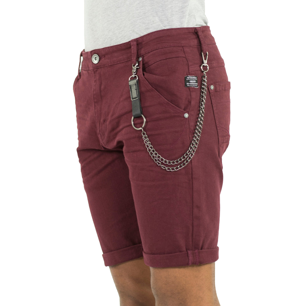 Bermuda Hombre Twill Slim Cadena Extraíble – Koroshi 2011PS03