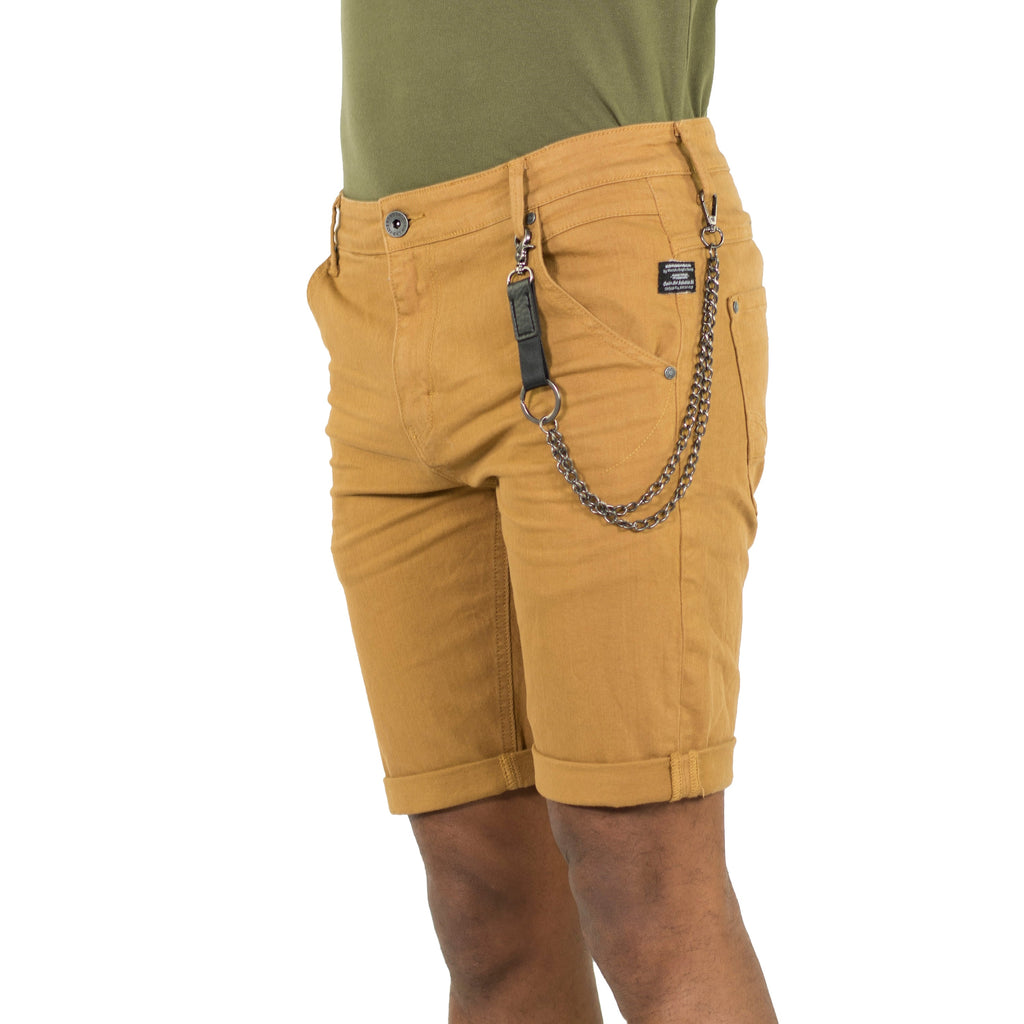 Bermuda Hombre Twill Slim Cadena Extraíble – Koroshi 2011PS03