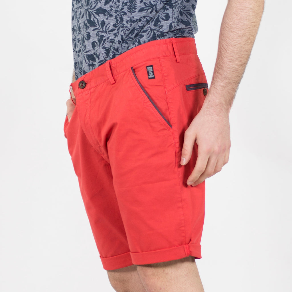 Bermuda Hombre Chino Algodón Ribete Contraste – Koroshi 2011PS06