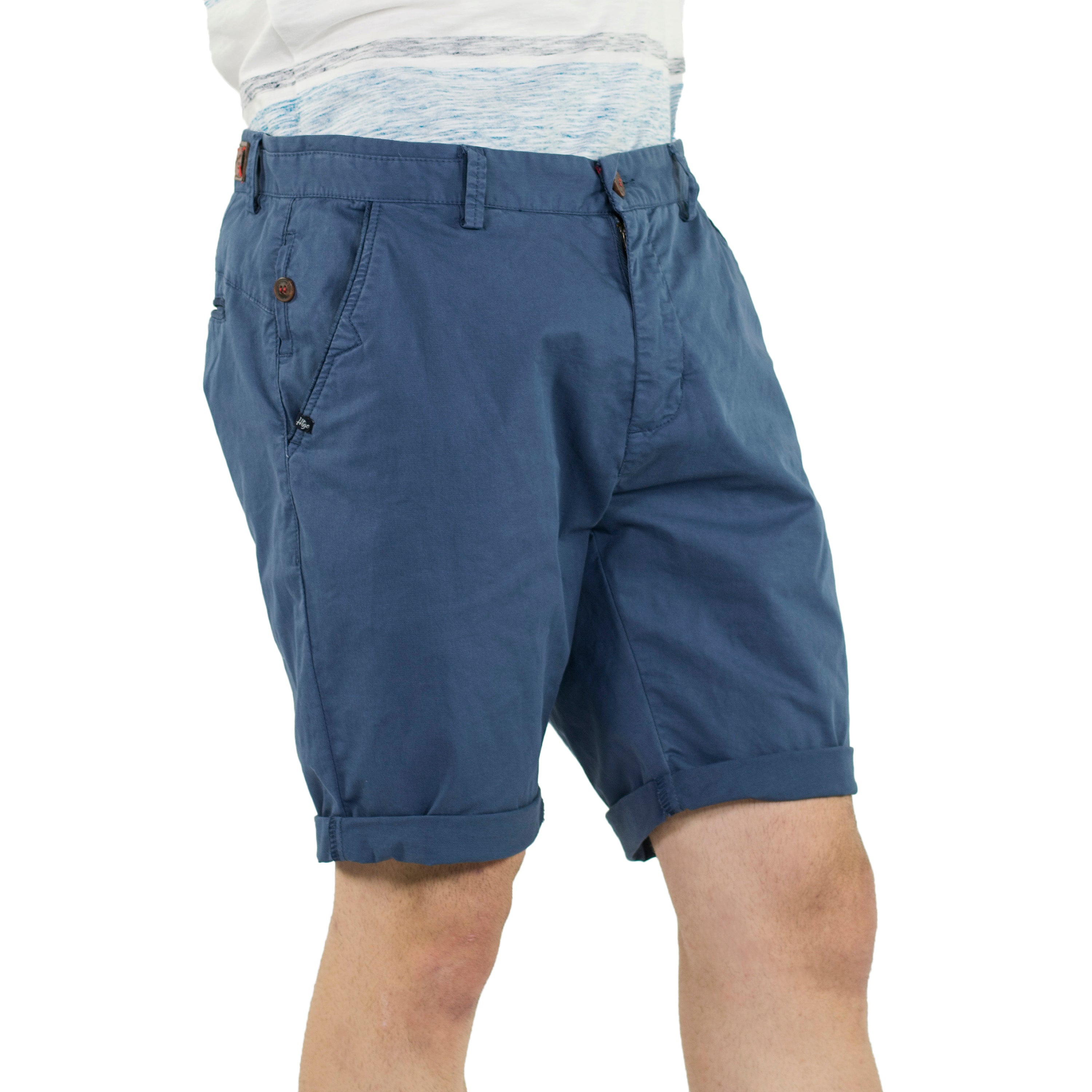 Bermuda Hombre Chino Algodón Ribete Contraste – Koroshi 2011PS06
