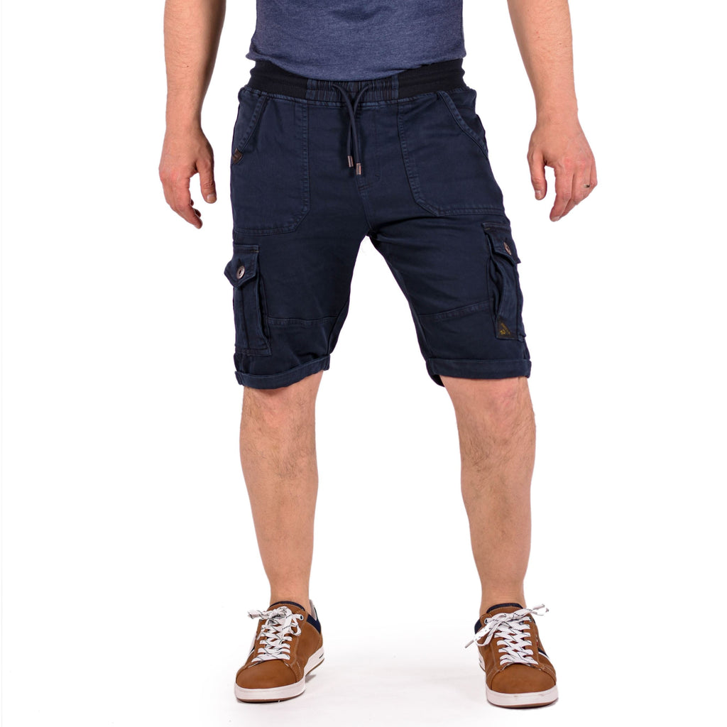 Short Hombre Jogger Cargo Punto – Koroshi Azul Marino