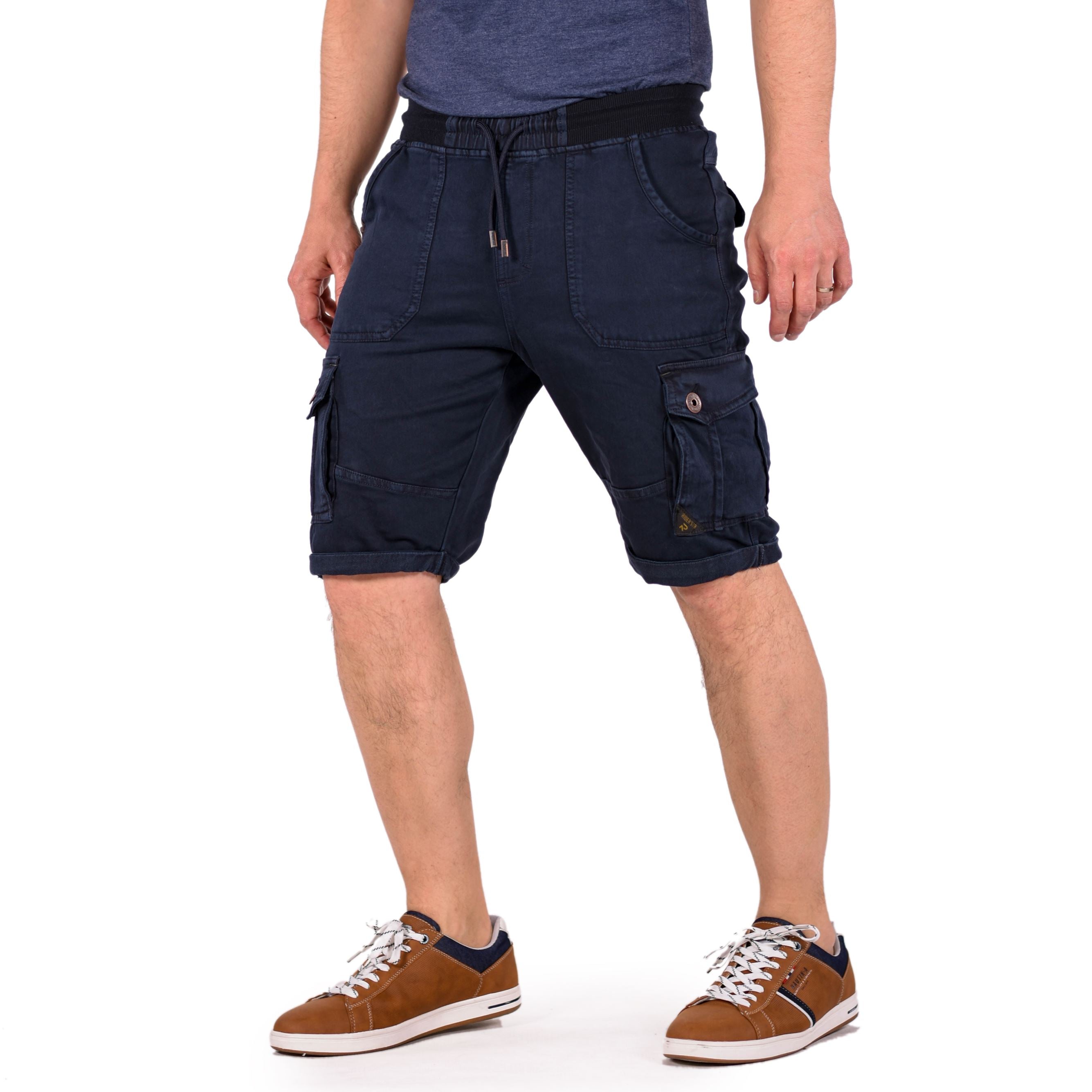 Short Hombre Jogger Cargo Punto – Koroshi Azul Marino