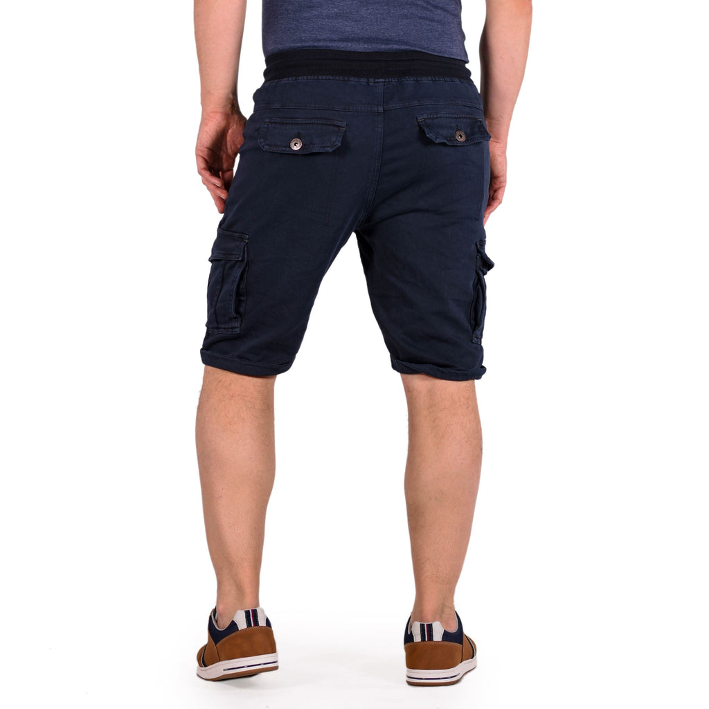Short Hombre Jogger Cargo Punto – Koroshi Azul Marino