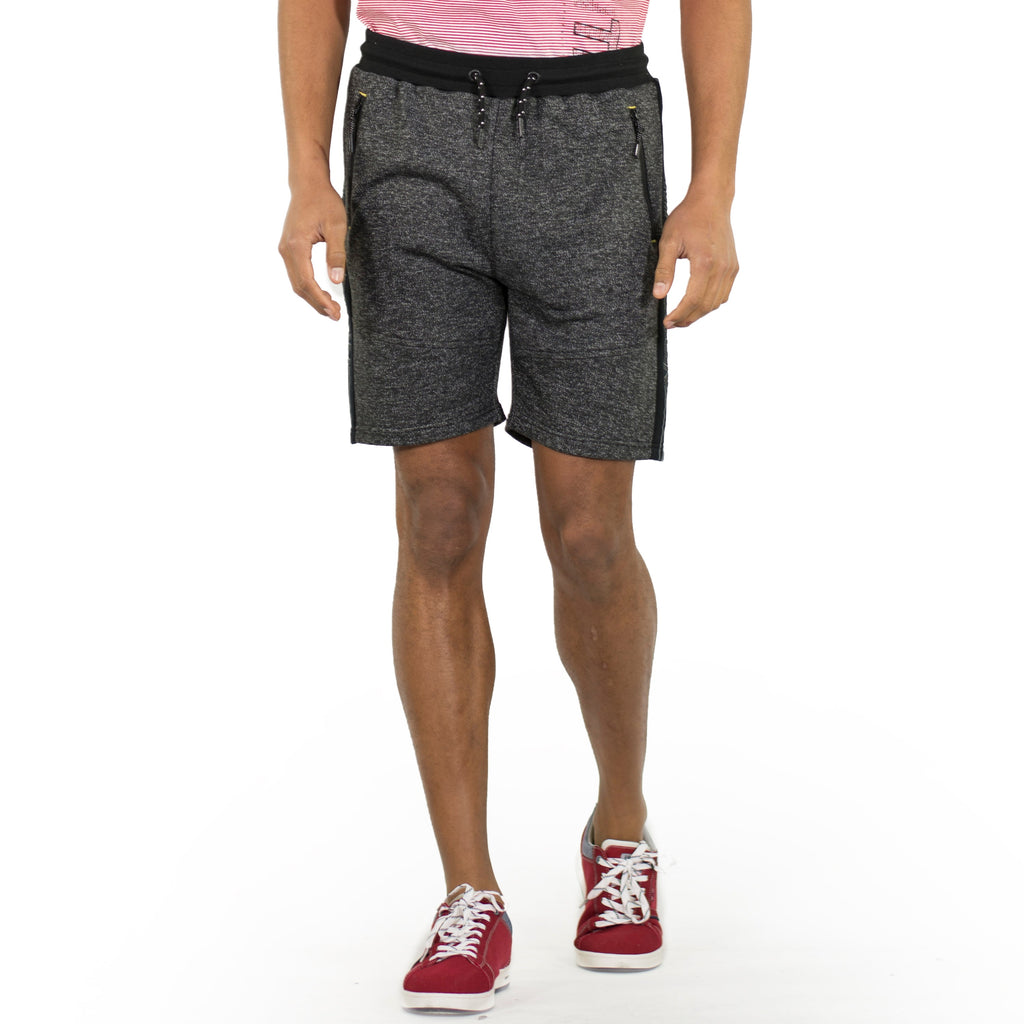 Bermuda Jogger de Felpa con Estampado Lateral Hombre – Koroshi 2011PS95