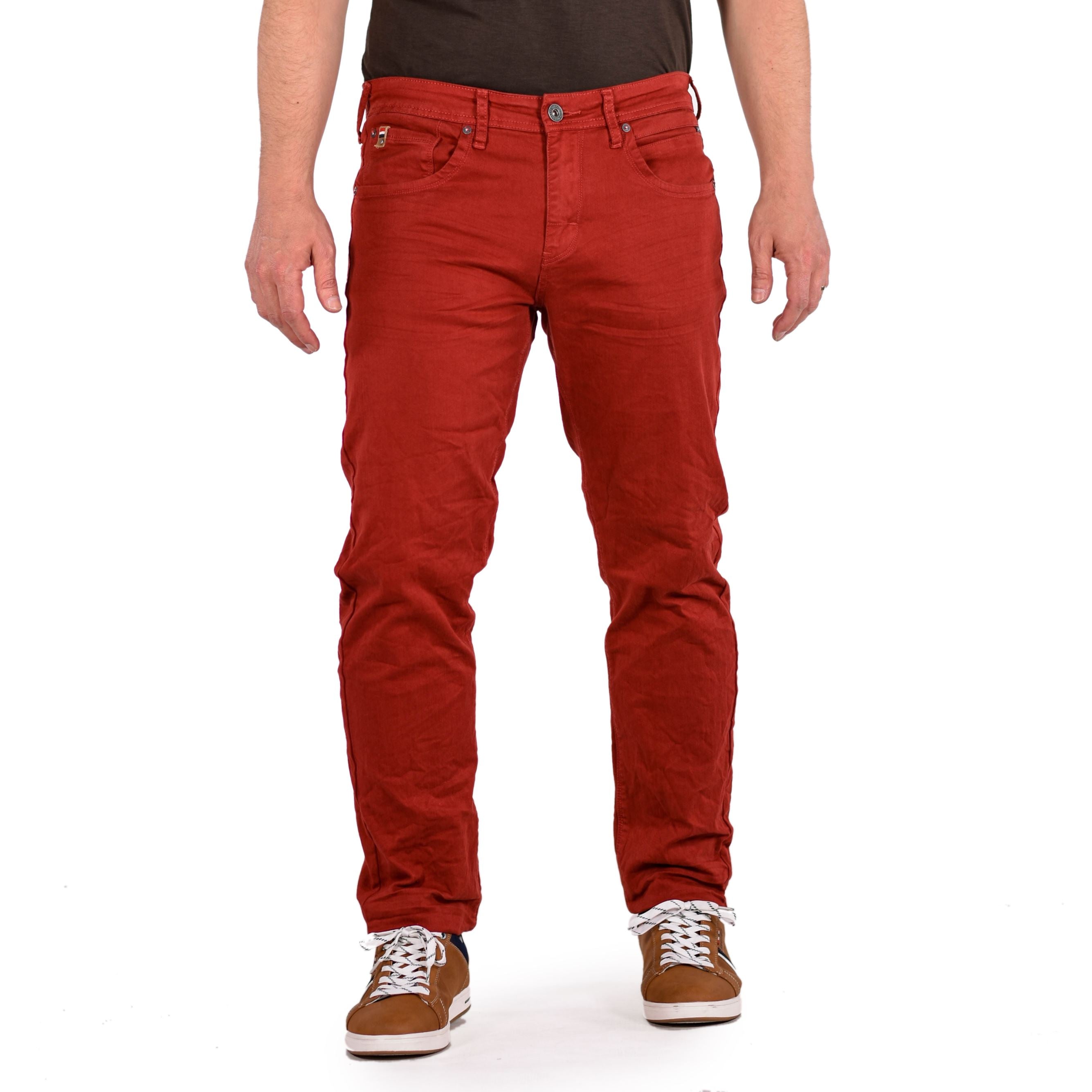 Pantalón Hombre Straight Regular Twill Elástico – Koroshi 2011PT01
