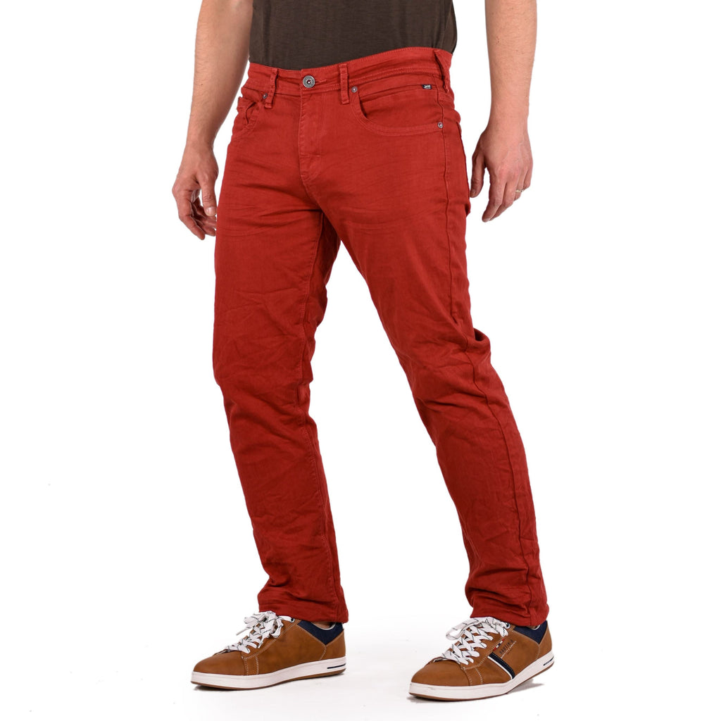 Pantalón Hombre Straight Regular Twill Elástico – Koroshi 2011PT01
