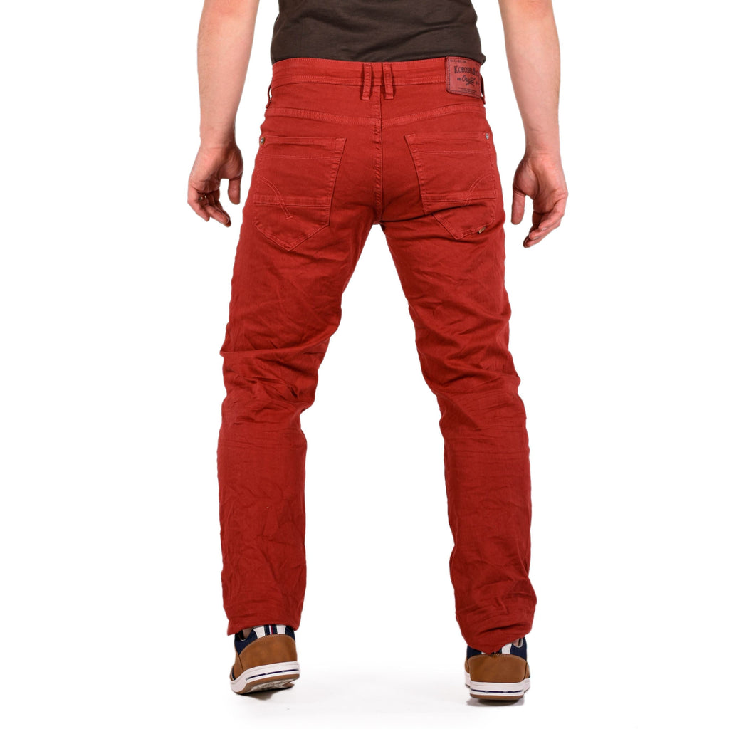 Pantalón Hombre Straight Regular Twill Elástico – Koroshi 2011PT01