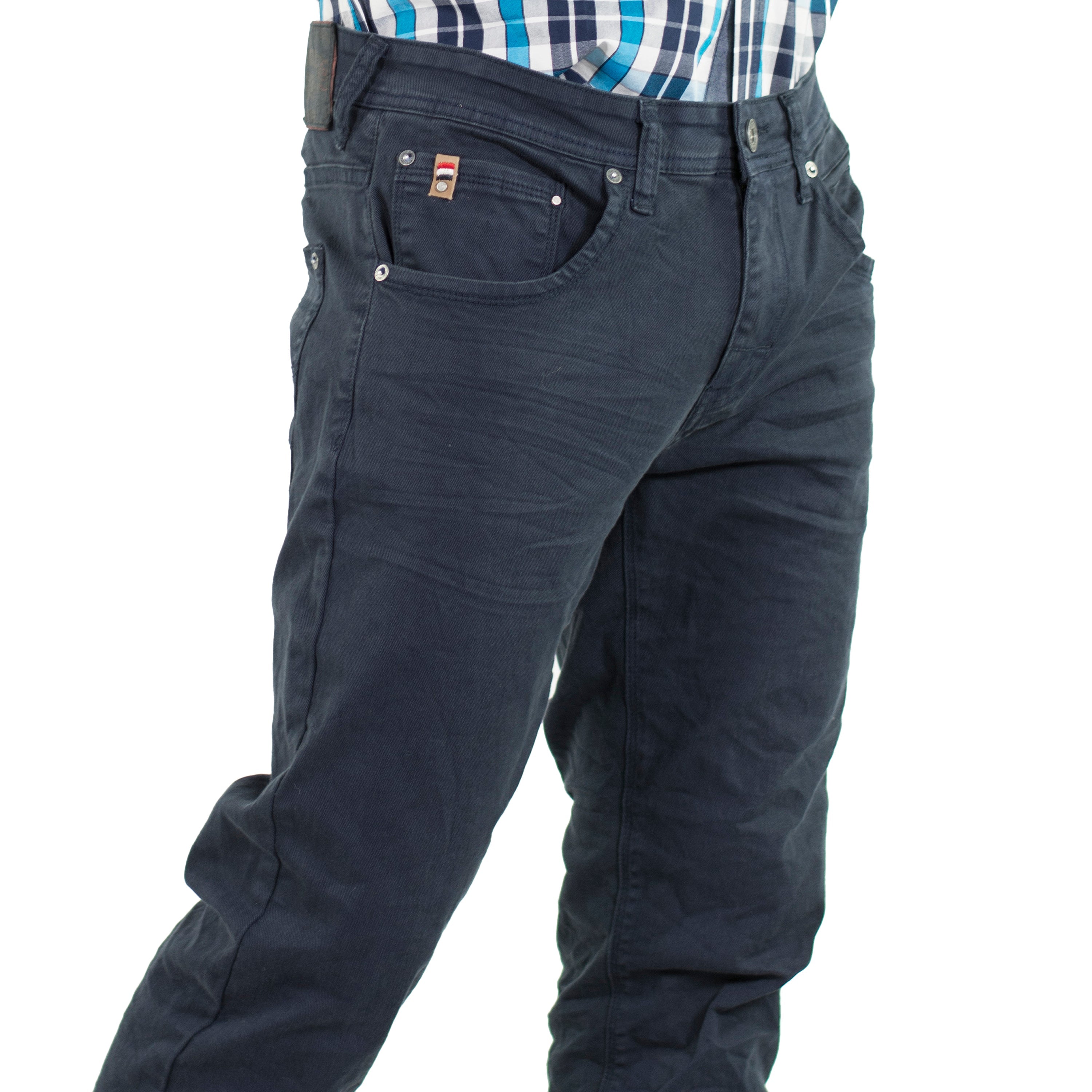 Pantalón Hombre Straight Regular Twill Elástico – Koroshi 2011PT01