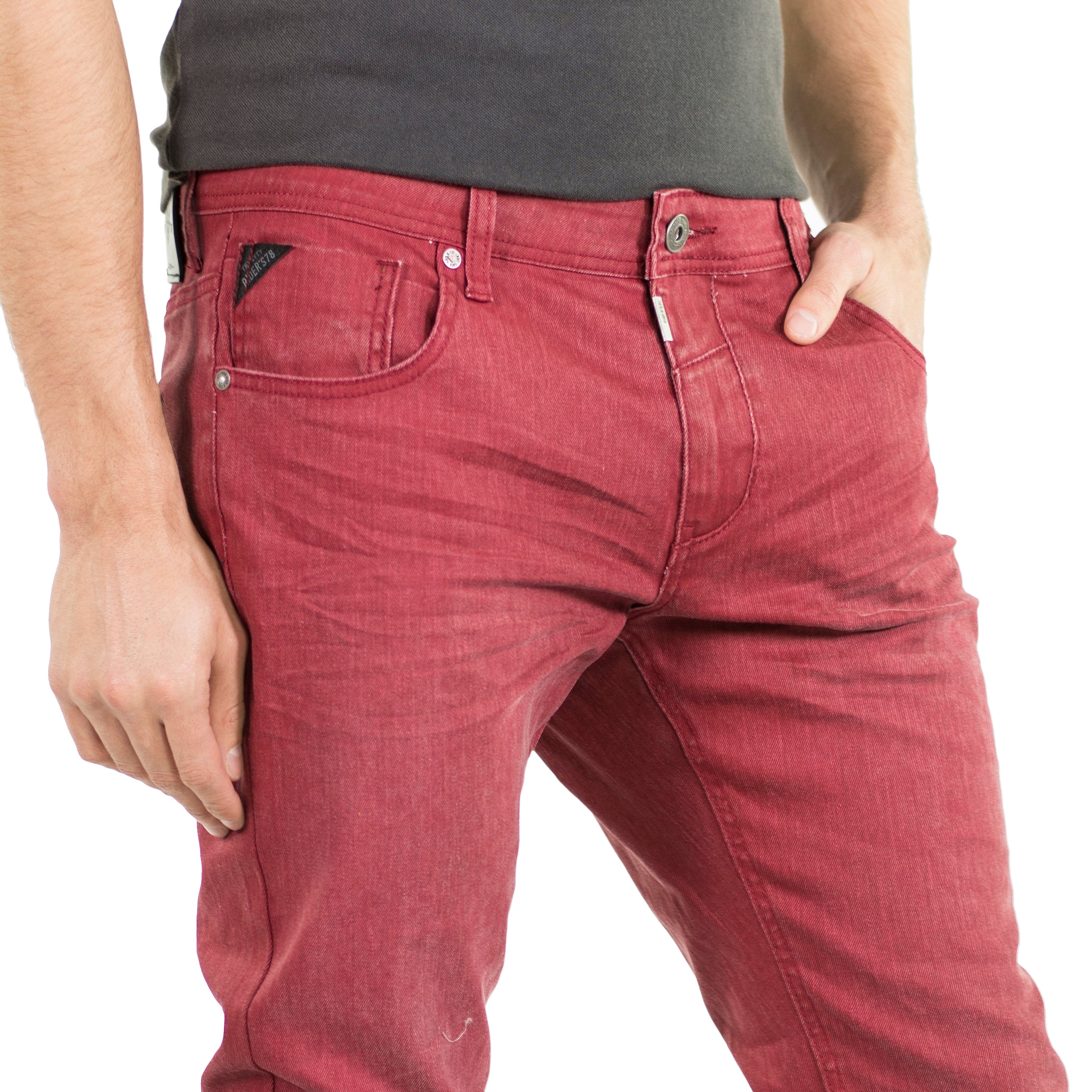 Pantalón Hombre Stretch Regular Twill Elástico – Koroshi 2011PT02