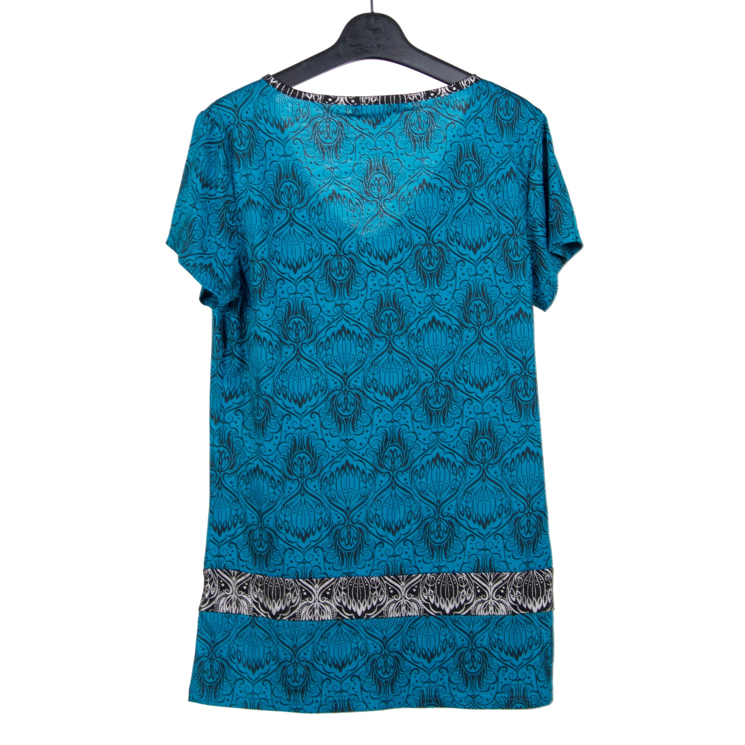 Top Mujer Estampado con Bordado en Lurex – Koroshi 2012TP15