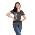Top Mujer Manga Corta Estampado Foil – Koroshi 2012TP27