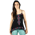 Top Tirantes Mujer Bordado Étnico Bajo Asimétrico – Koroshi 2012TP83