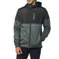 Chaqueta Hombre con Capucha Tejido Combinado – Koroshi 2021JA83