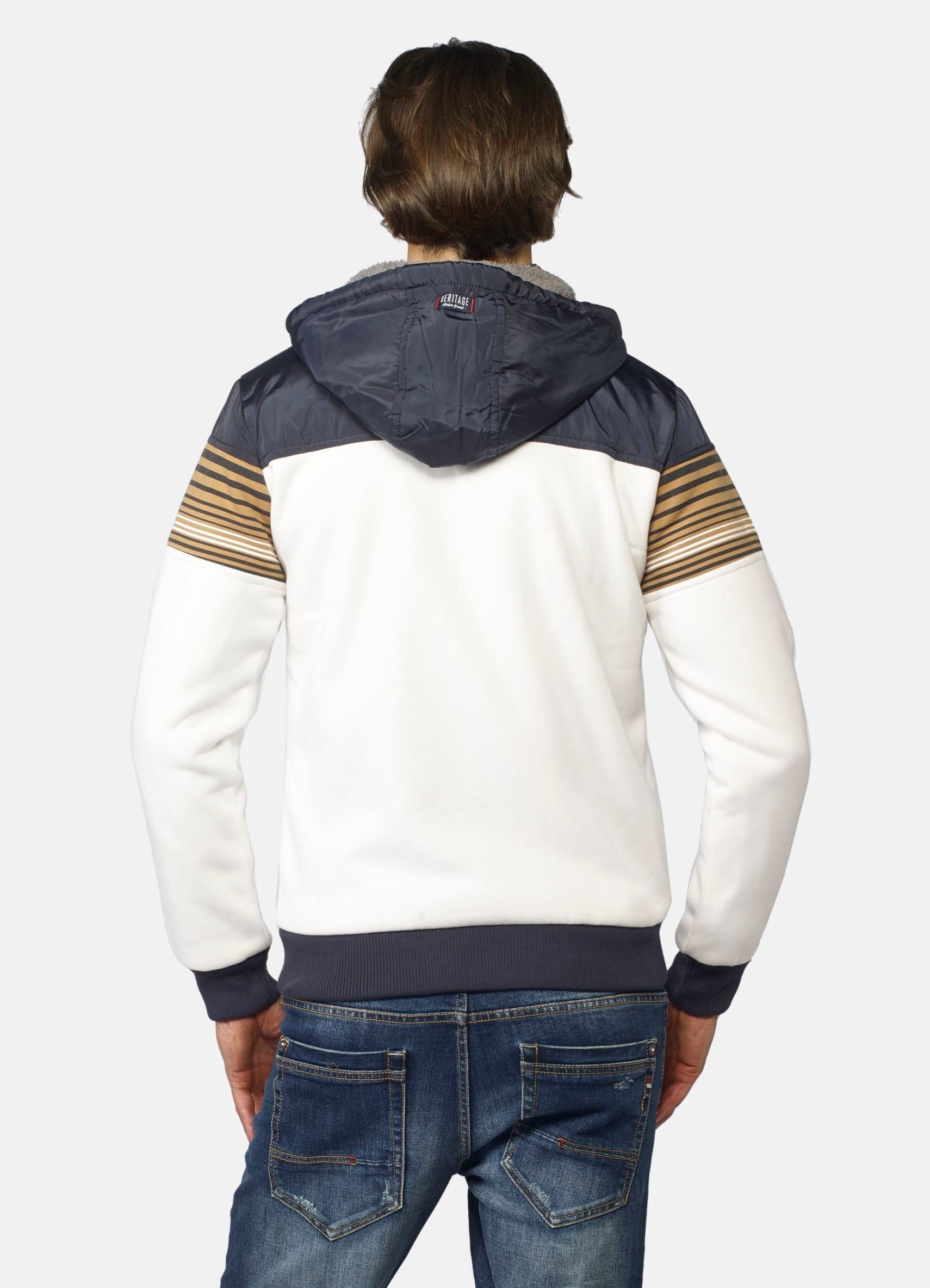 Chaqueta Hombre Interior Borreguito Capucha Desmontable – Koroshi 2021JA95
