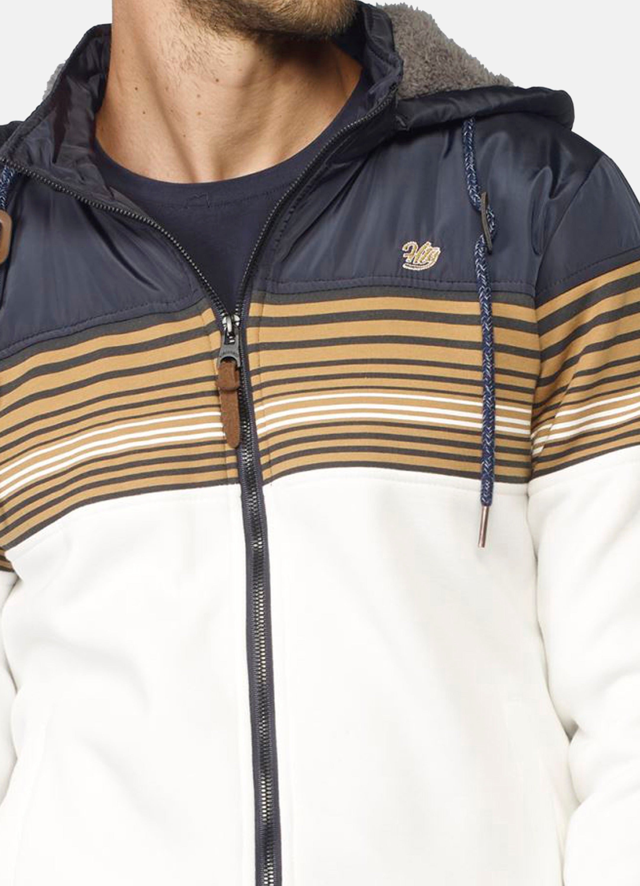 Chaqueta Hombre Interior Borreguito Capucha Desmontable – Koroshi 2021JA95