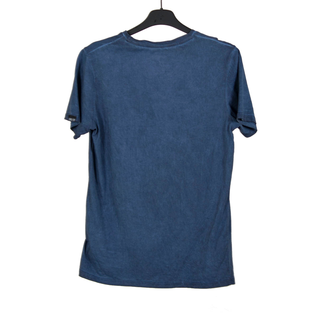 Camiseta Hombre Efecto Lavado Estampado en Relieve – Koroshi 2021MC09
