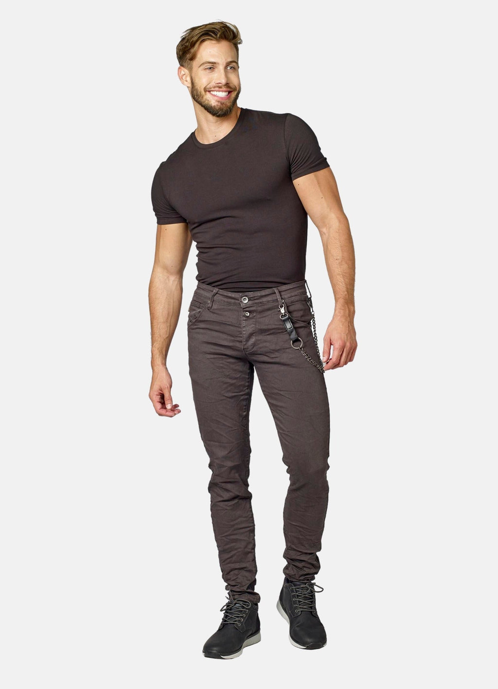 Pantalón Vaquero Hombre Low Rise Slim Fit – Koroshi 2021PT02