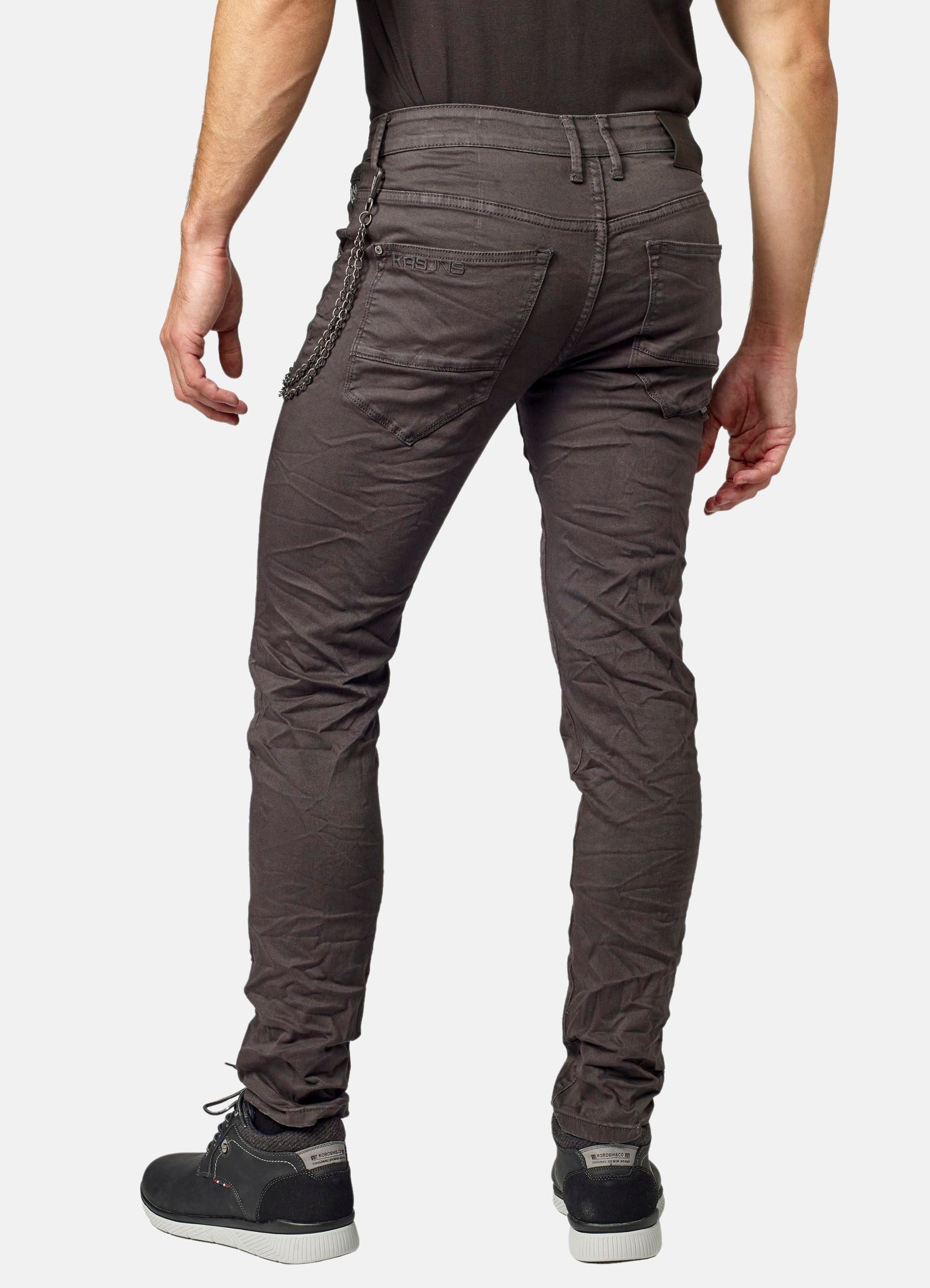 Pantalón Vaquero Hombre Low Rise Slim Fit – Koroshi 2021PT02