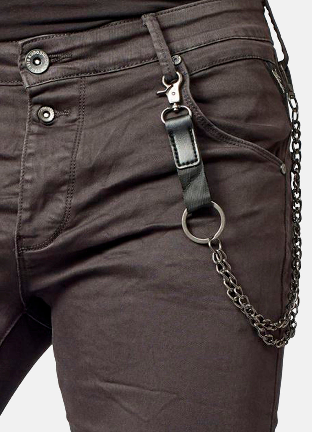 Pantalón Vaquero Hombre Low Rise Slim Fit – Koroshi 2021PT02