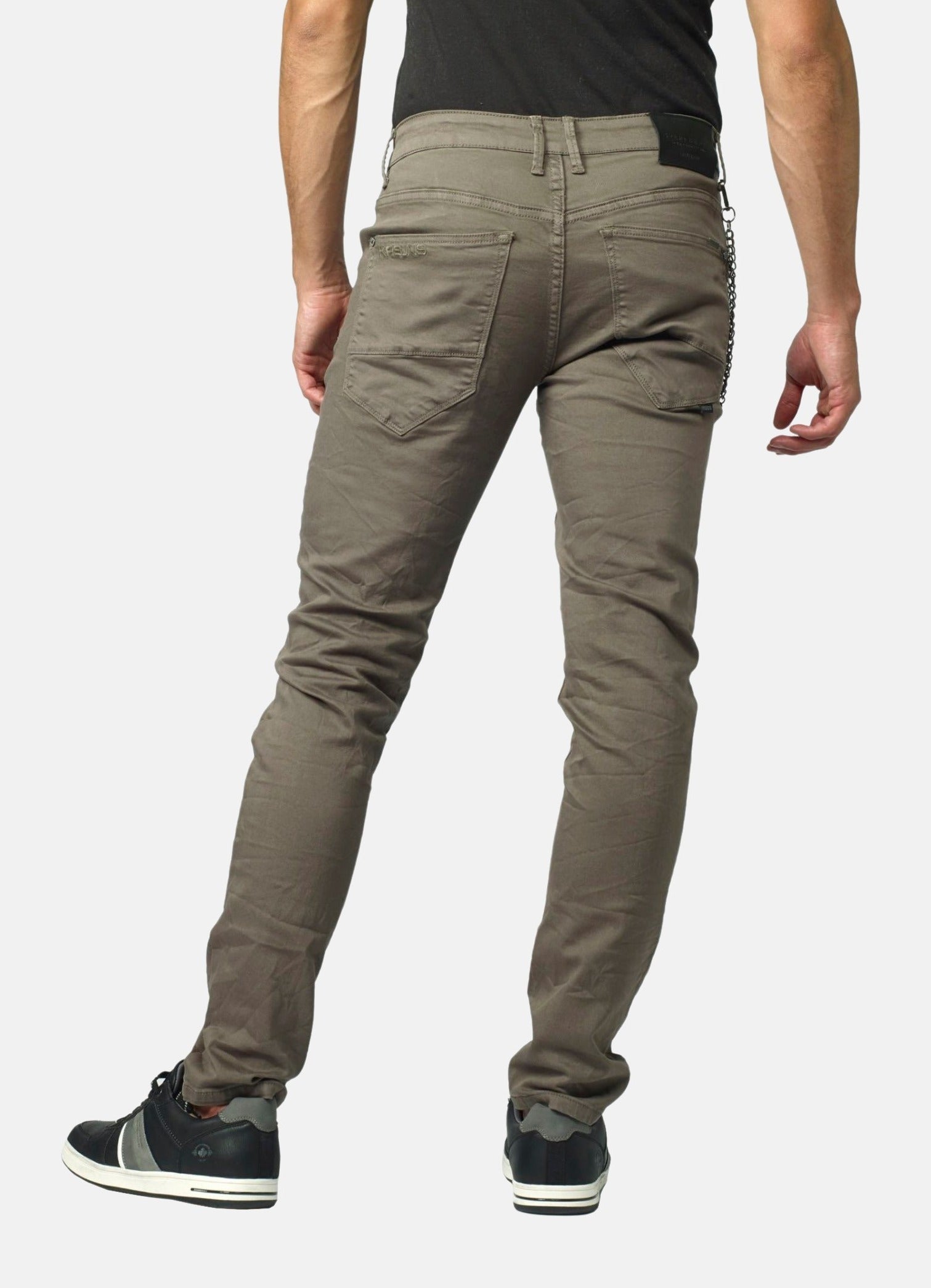 Pantalón Vaquero Hombre Low Rise Slim Fit – Koroshi 2021PT02