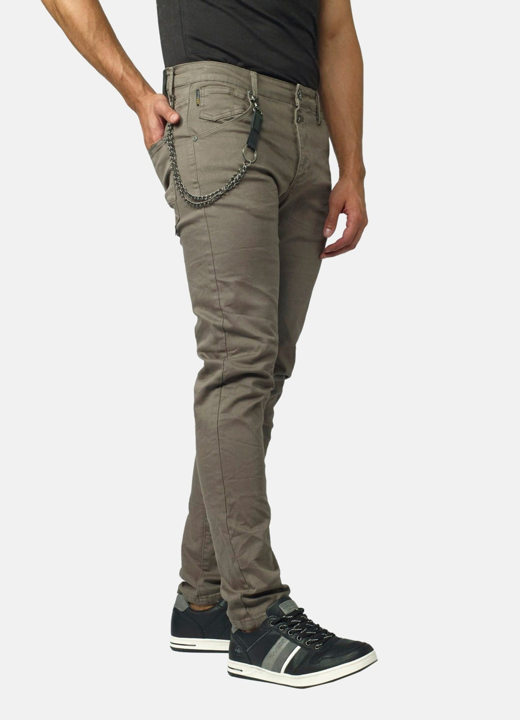 Pantalón Vaquero Hombre Low Rise Slim Fit – Koroshi 2021PT02
