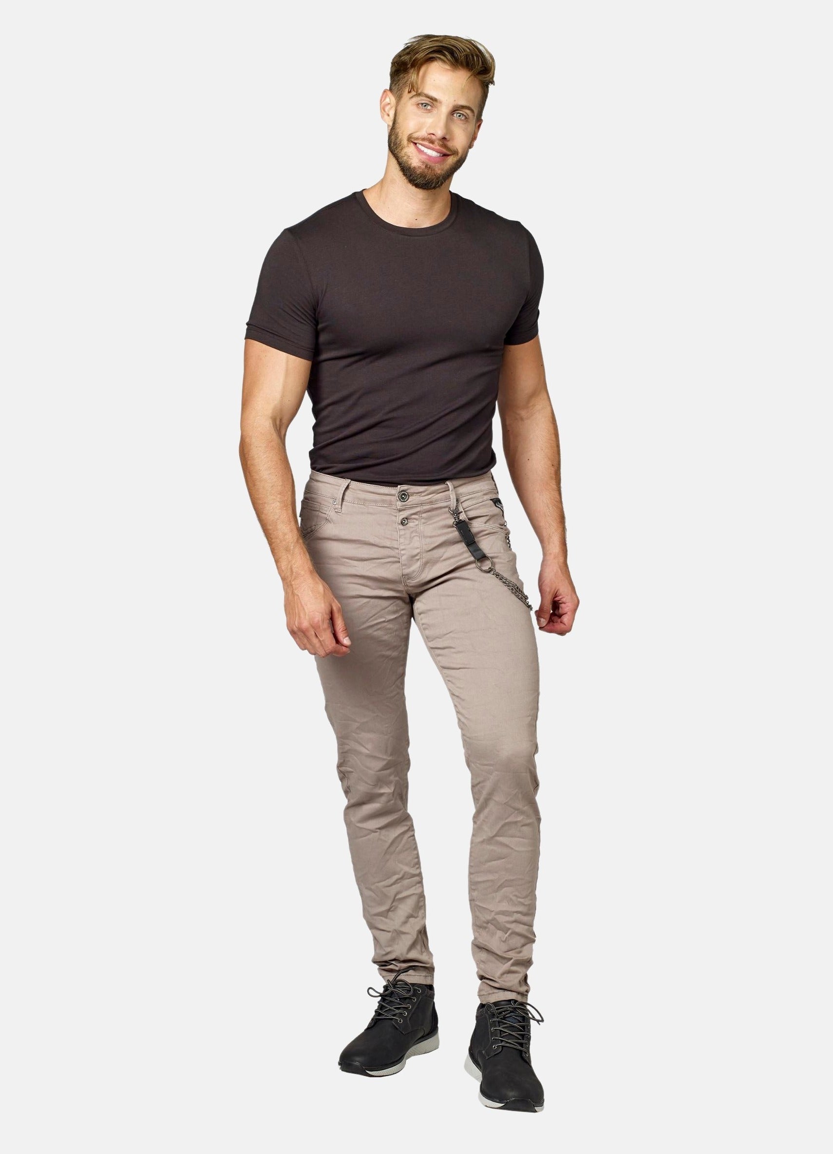 Pantalón Vaquero Hombre Low Rise Slim Fit – Koroshi 2021PT02