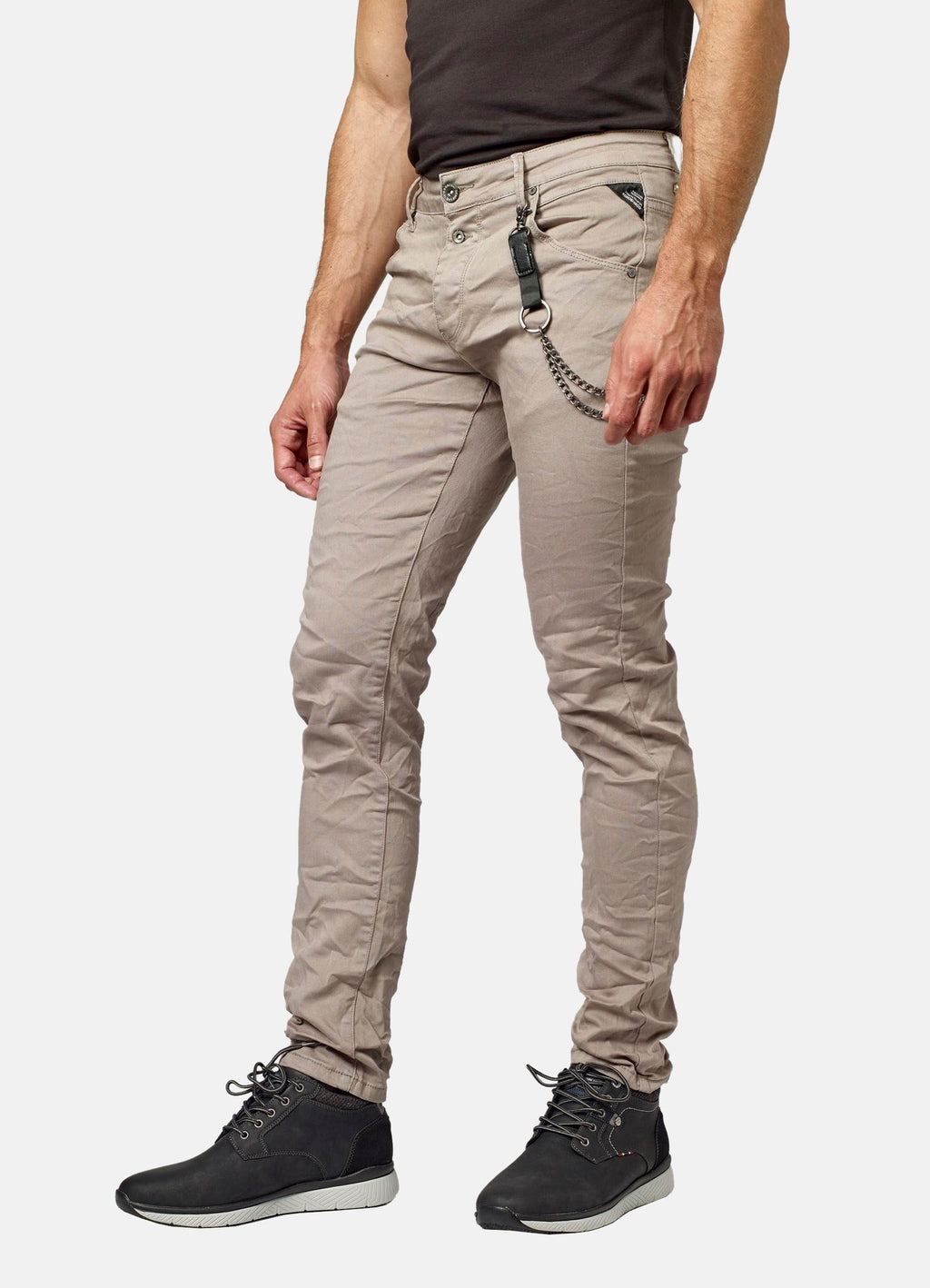Pantalón Vaquero Hombre Low Rise Slim Fit – Koroshi 2021PT02