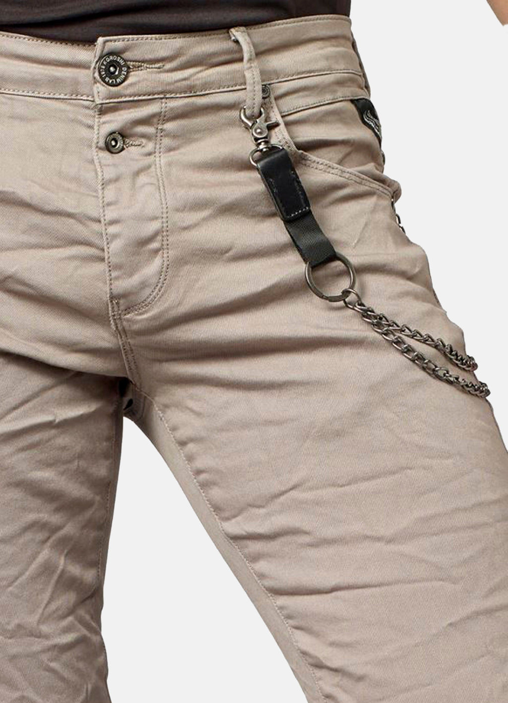 Pantalón Vaquero Hombre Low Rise Slim Fit – Koroshi 2021PT02