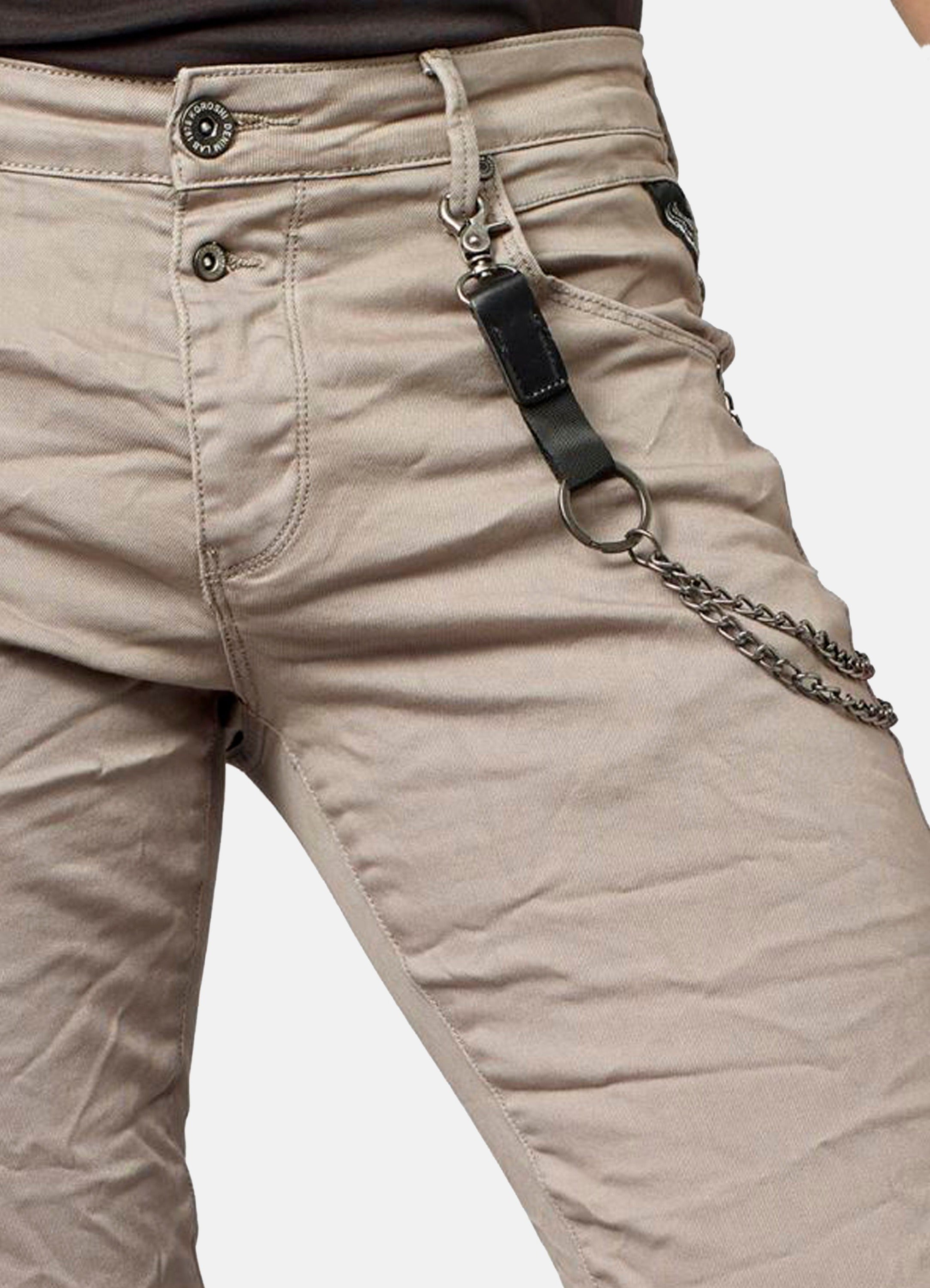 Pantalón Vaquero Hombre Low Rise Slim Fit – Koroshi 2021PT02