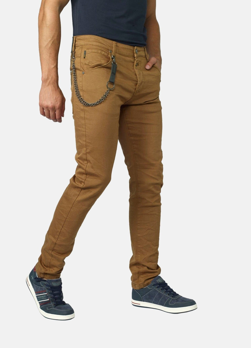 Pantalón Vaquero Hombre Low Rise Slim Fit – Koroshi 2021PT02