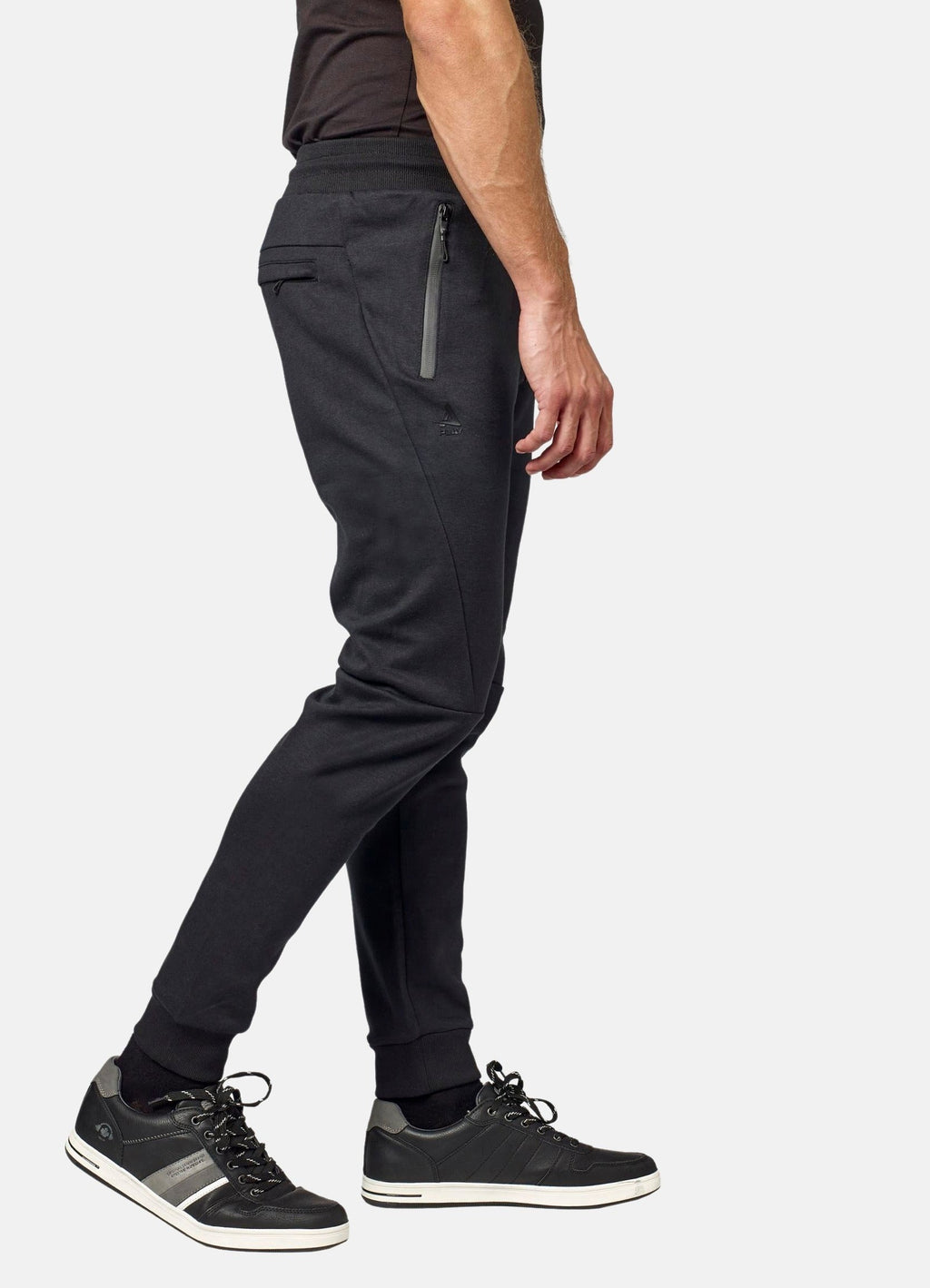 Pantalón Jogger Hombre Felpa Bolsillos Cremallera – Koroshi 2021PT89