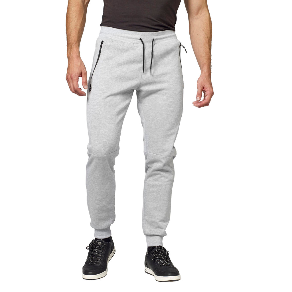 Pantalón Jogger Hombre Felpa Bolsillos Cremallera – Koroshi 2021PT89