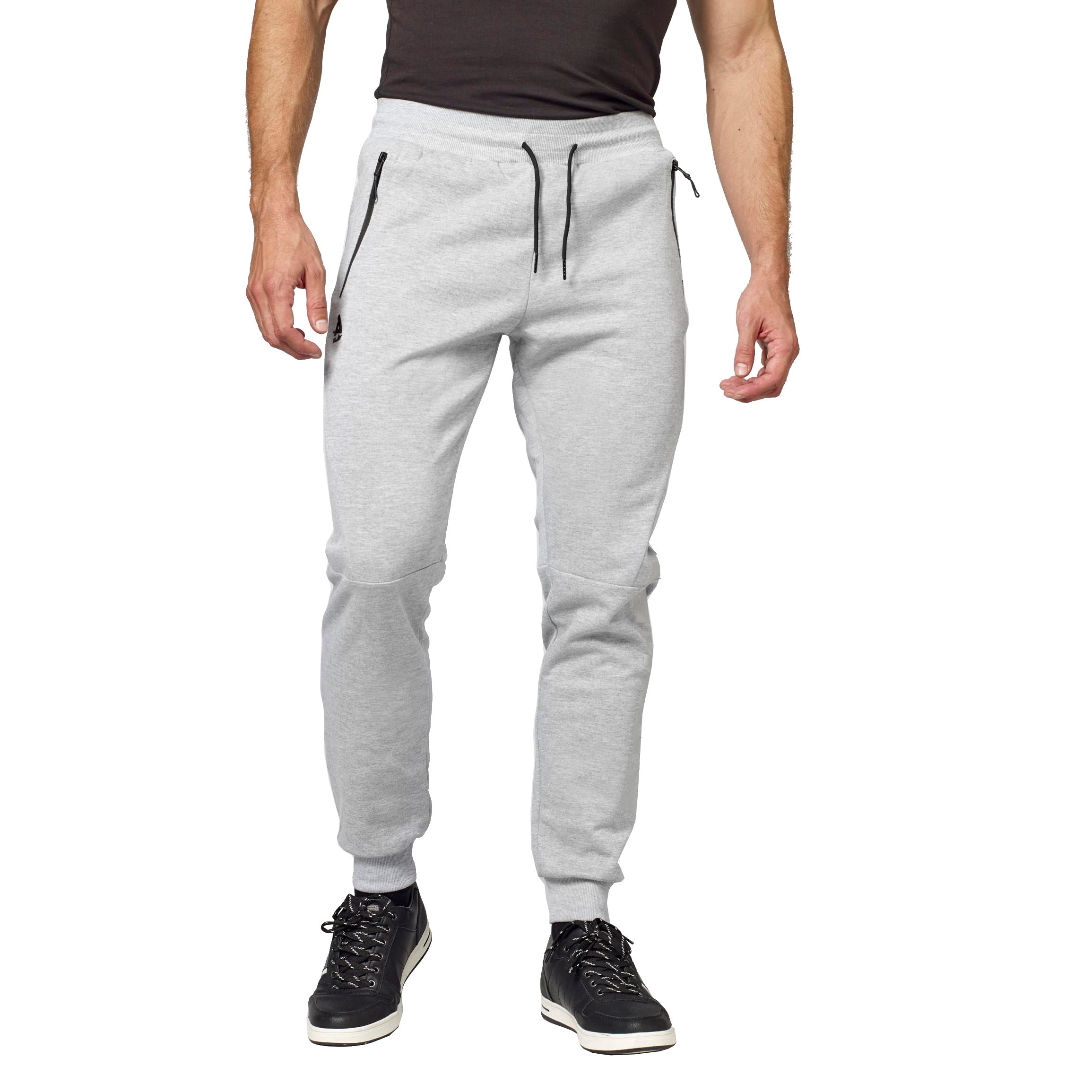 Pantalón Jogger Hombre Felpa Bolsillos Cremallera – Koroshi 2021PT89