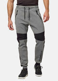 Pantalón Jogger Hombre Felpa Paneles a Contraste – Koroshi 2021PT94