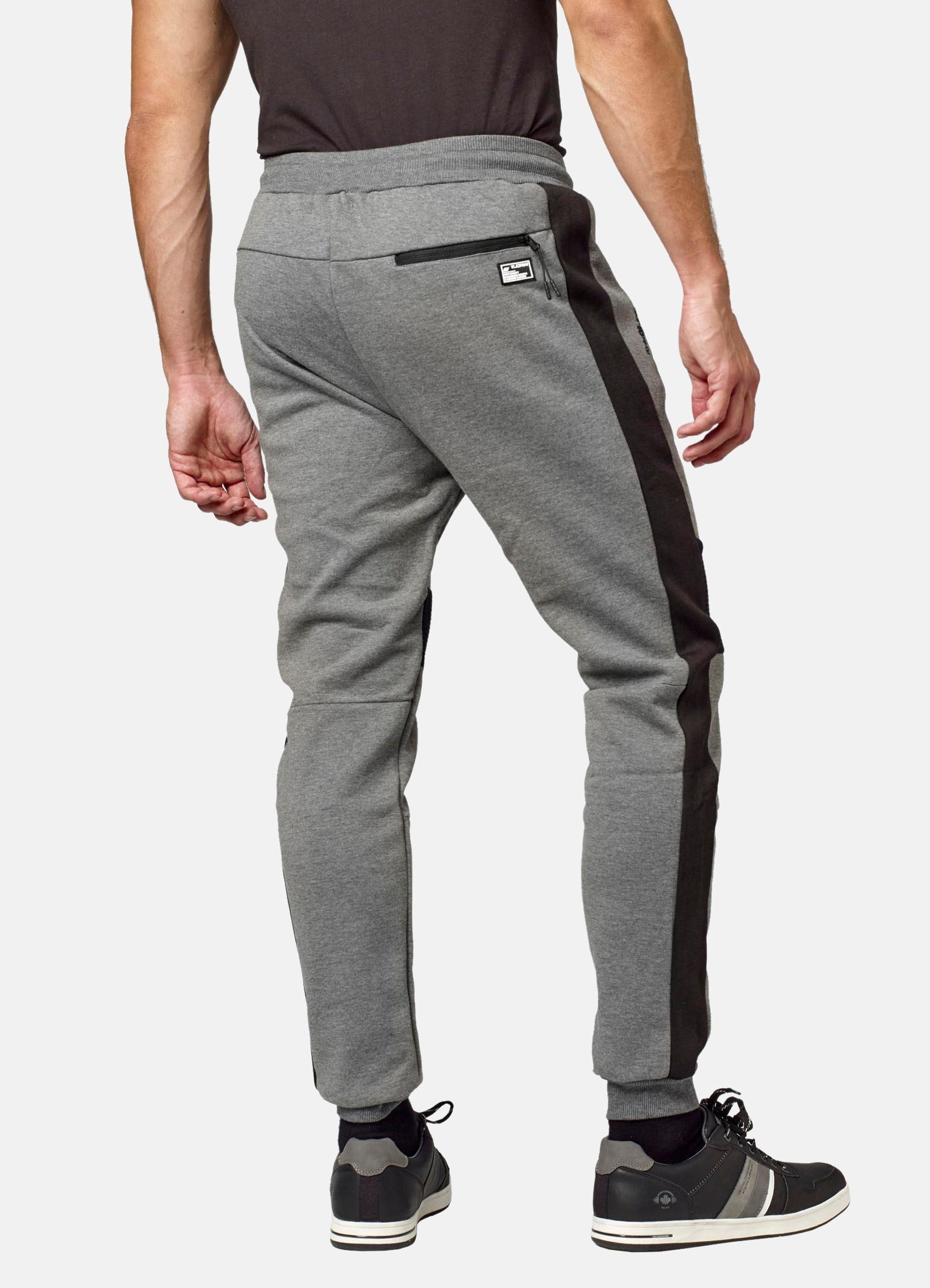 Pantalón Jogger Hombre Felpa Paneles a Contraste – Koroshi 2021PT94
