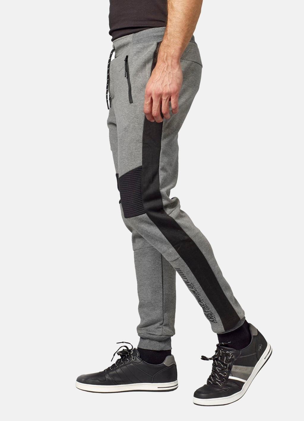 Pantalón Jogger Hombre Felpa Paneles a Contraste – Koroshi 2021PT94