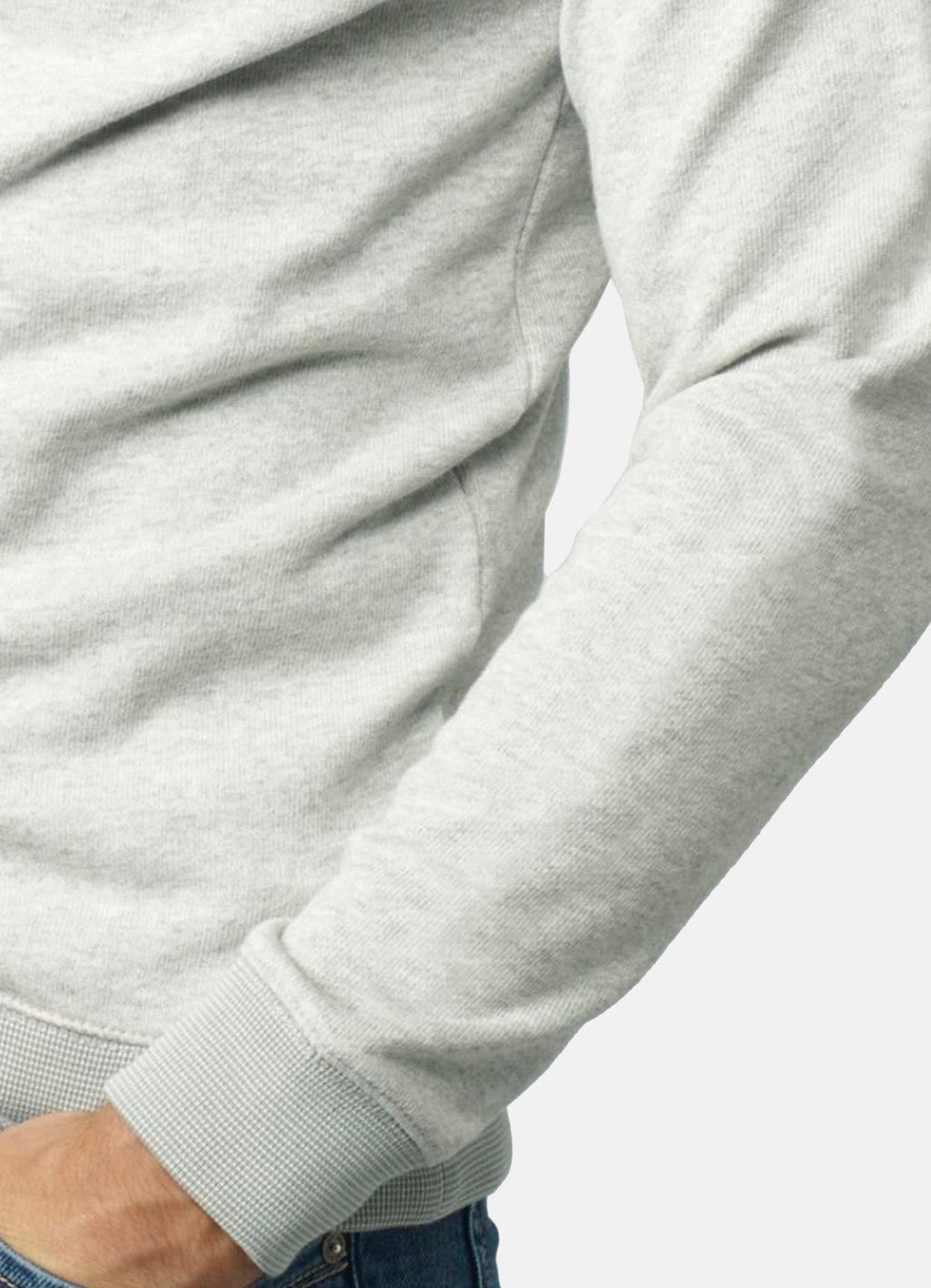 Sudadera Hombre Cuello Cruzado con Cordones – Koroshi 2021SU13