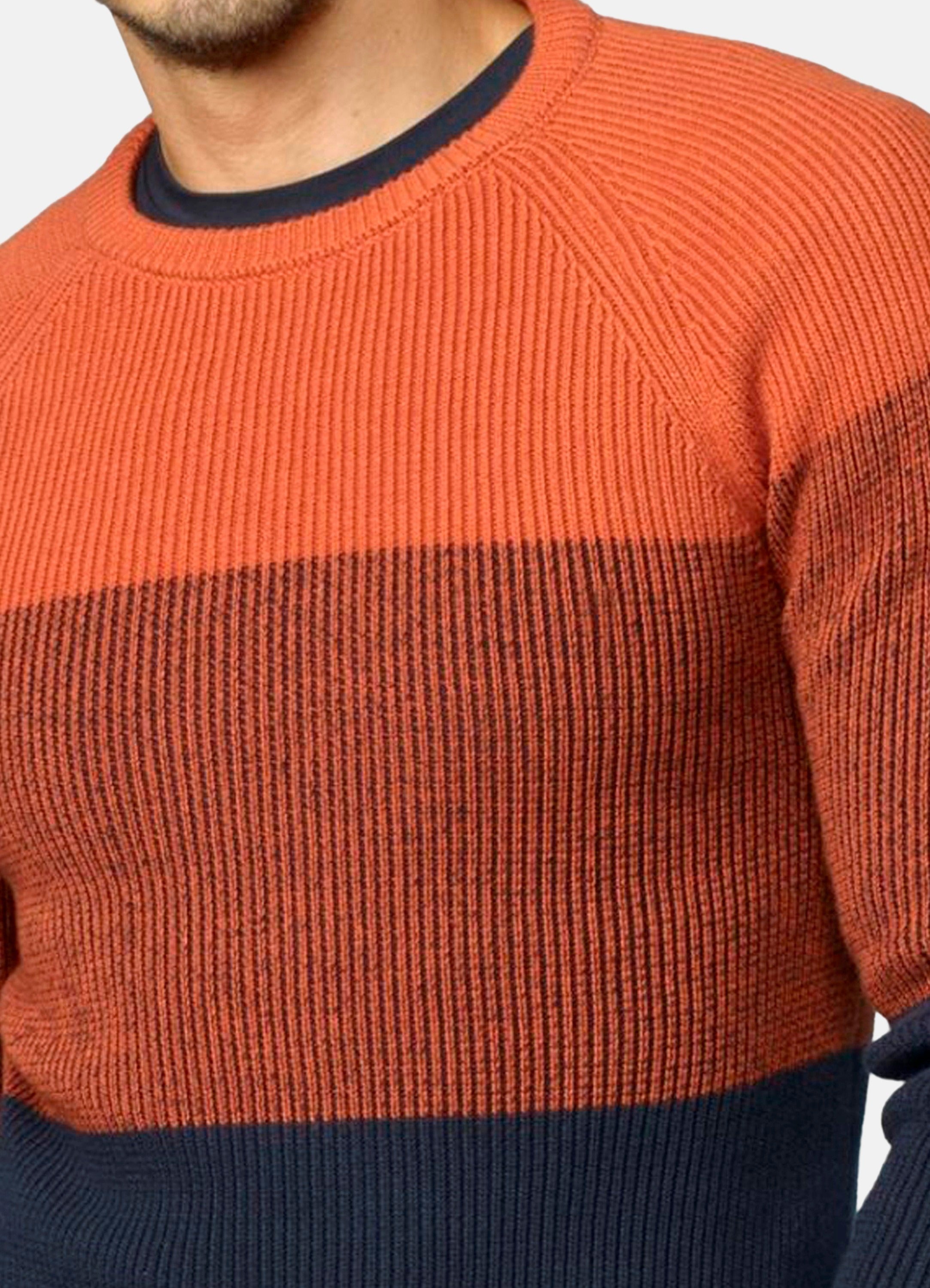Jersey Hombre Punto Canalé Efecto Degradado – Koroshi 2021TR12