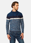 Jersey de Punto Hombre Cuello Chimenea Jaspeado – Koroshi 2021TR17