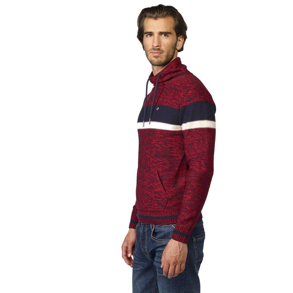 Jersey de Punto Hombre Cuello Chimenea Jaspeado – Koroshi 2021TR17