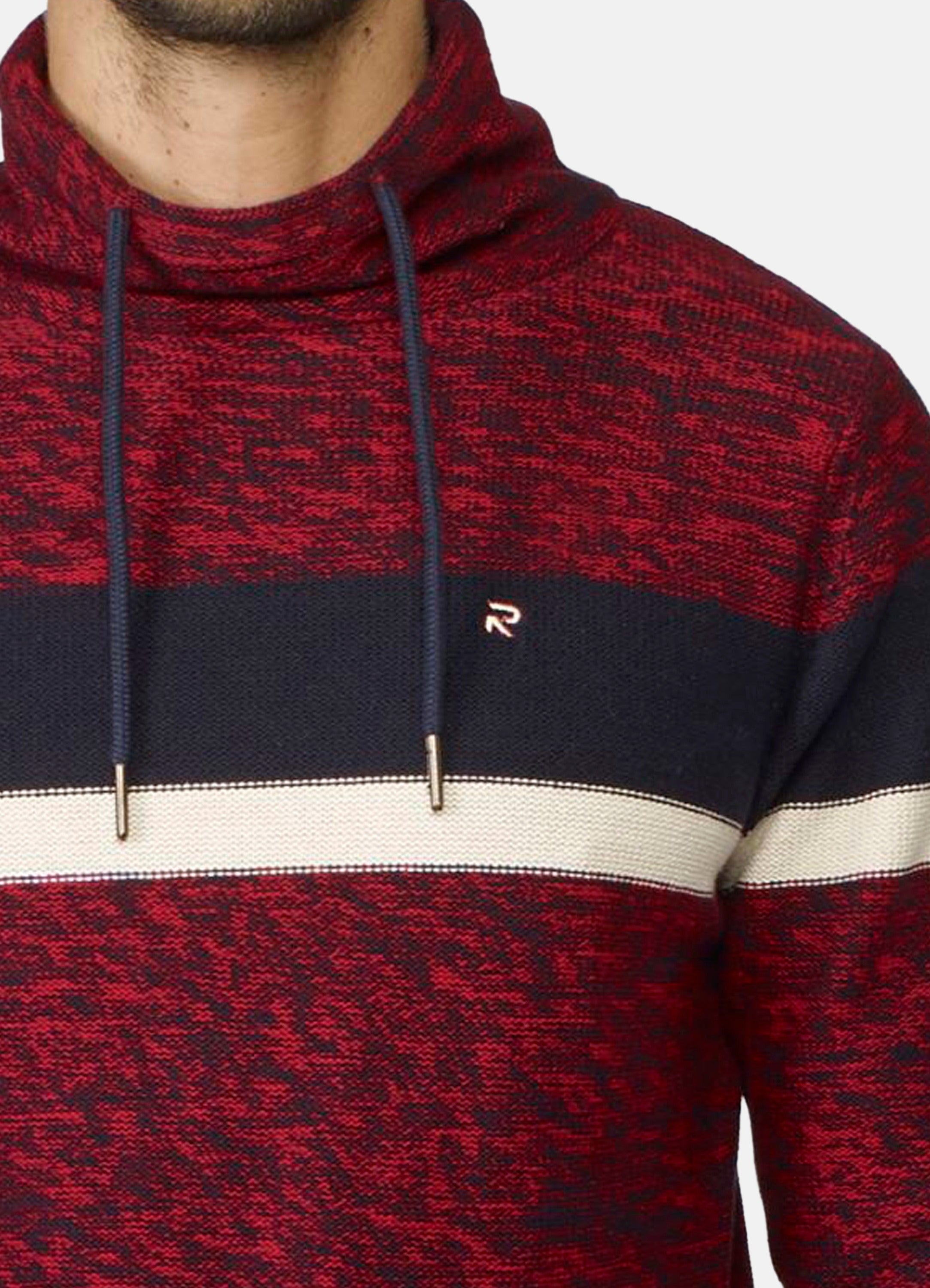 Jersey de Punto Hombre Cuello Chimenea Jaspeado – Koroshi 2021TR17