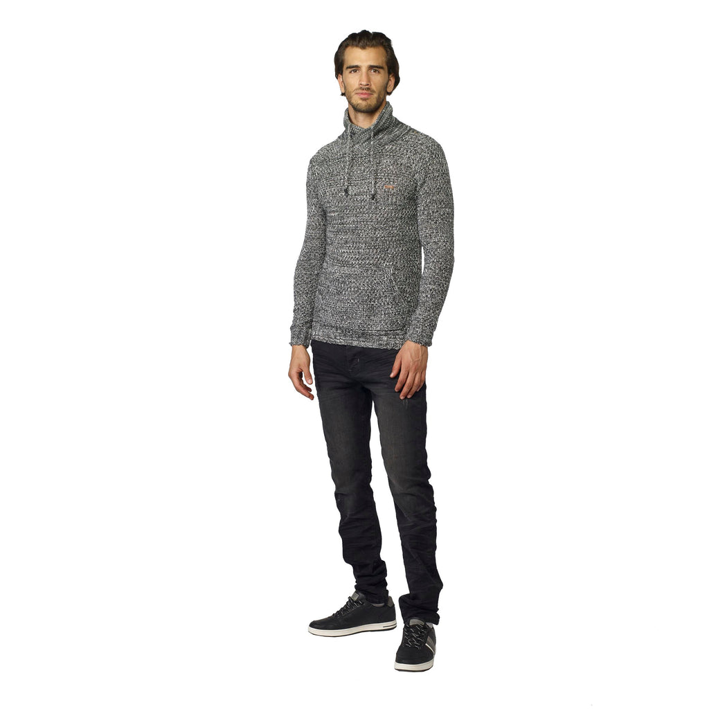 Jersey Hombre Jaspeado Cuello Cruzado – Koroshi 2021TR42