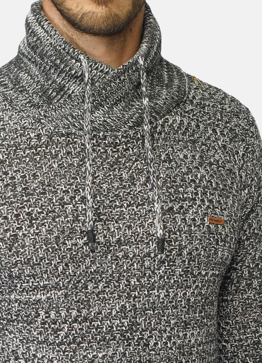 Jersey Hombre Jaspeado Cuello Cruzado – Koroshi 2021TR42