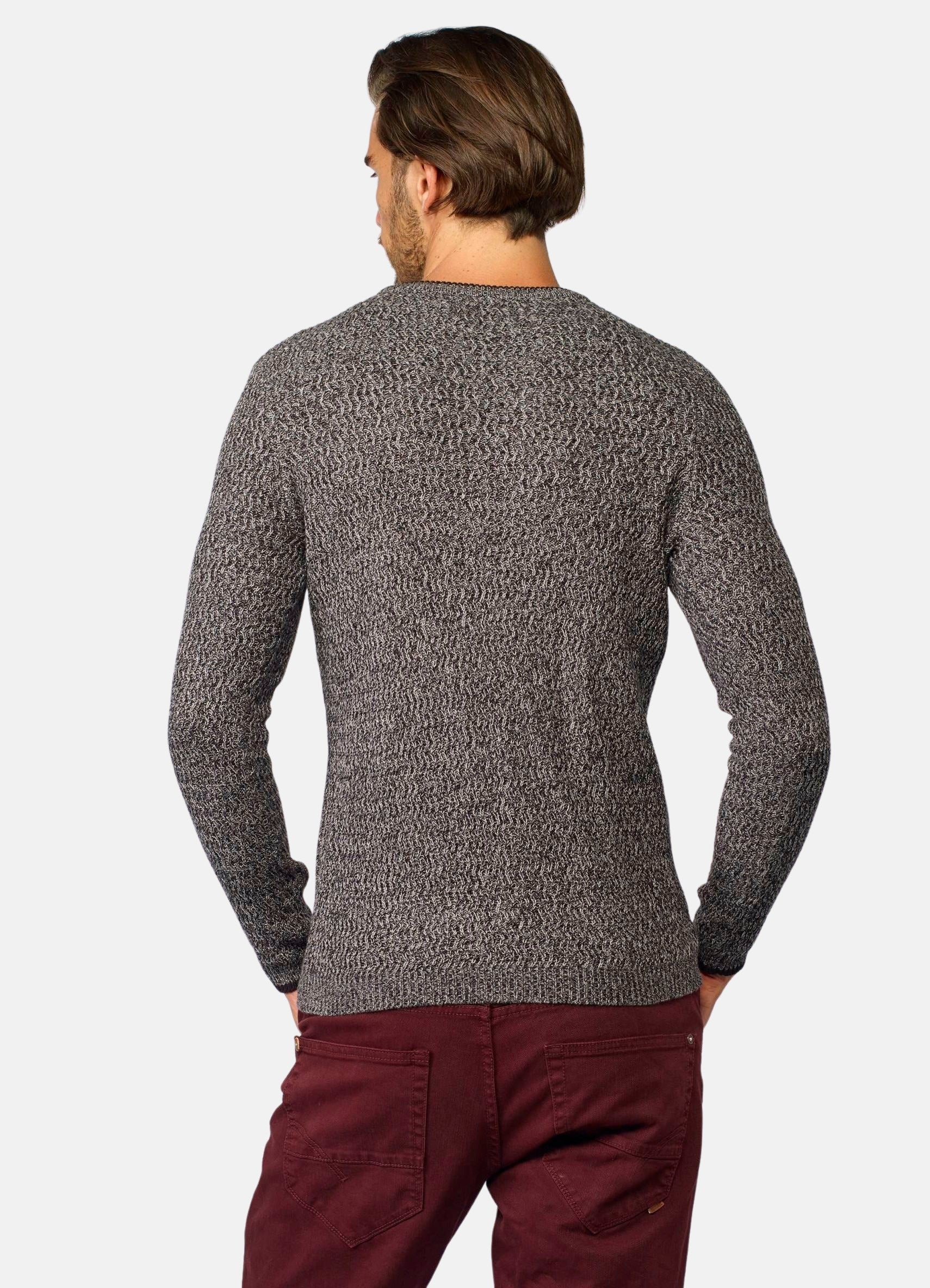 Jersey Cuello Redondo Hombre Punto Jaspeado – Koroshi 2021TR47