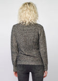 Jersey de Punto Fantasía Mujer con Lurex Dorado – Koroshi Gris