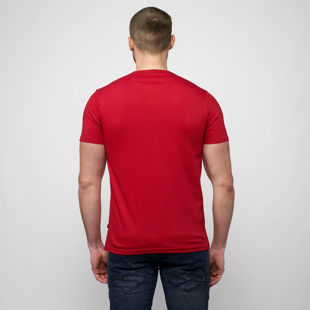 Camiseta Hombre Cuello Redondo Estampado Gráfico – Koroshi 2111MC21